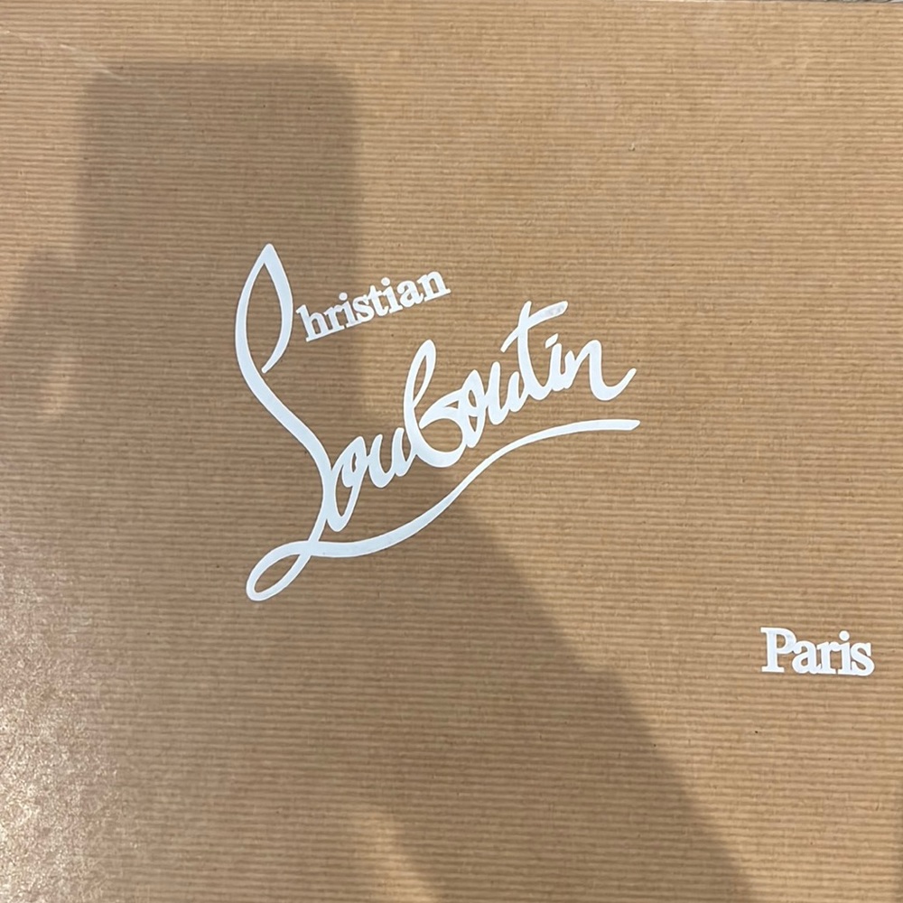 Christian Louboutin “ Red Bottoms “ size 39 = 8 with box